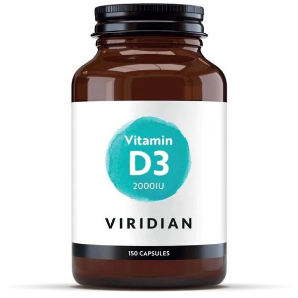 Picture of Viridian Vitamin D3 2000iu - 150 Capsules